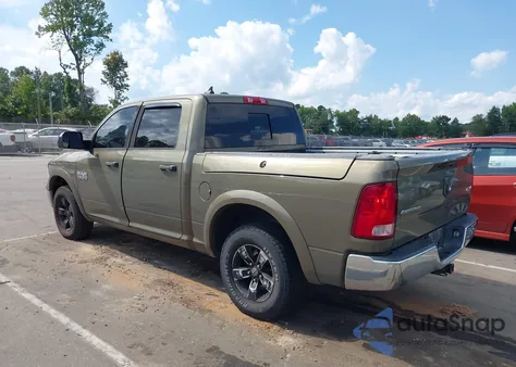 2015 Ram 1500 Outdoorsman z USA, uszkodzony, nr VIN 1C6RR7LT2FS546086